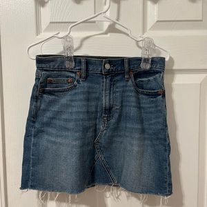 Denim skirt